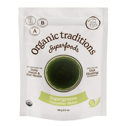 Organic Traditions Superaliments verts - Melon-concombre