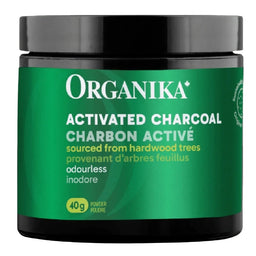 Organika Poudre de charbon active 40 g
