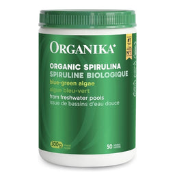 Organika  Poudre de spiruline biologique - Algue bleu-vert 300 g