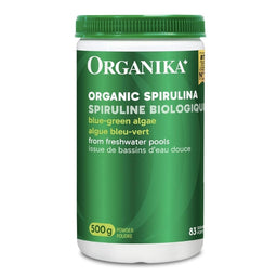 Organika Poudre de spiruline biologique - Algue bleu-vert 500 g