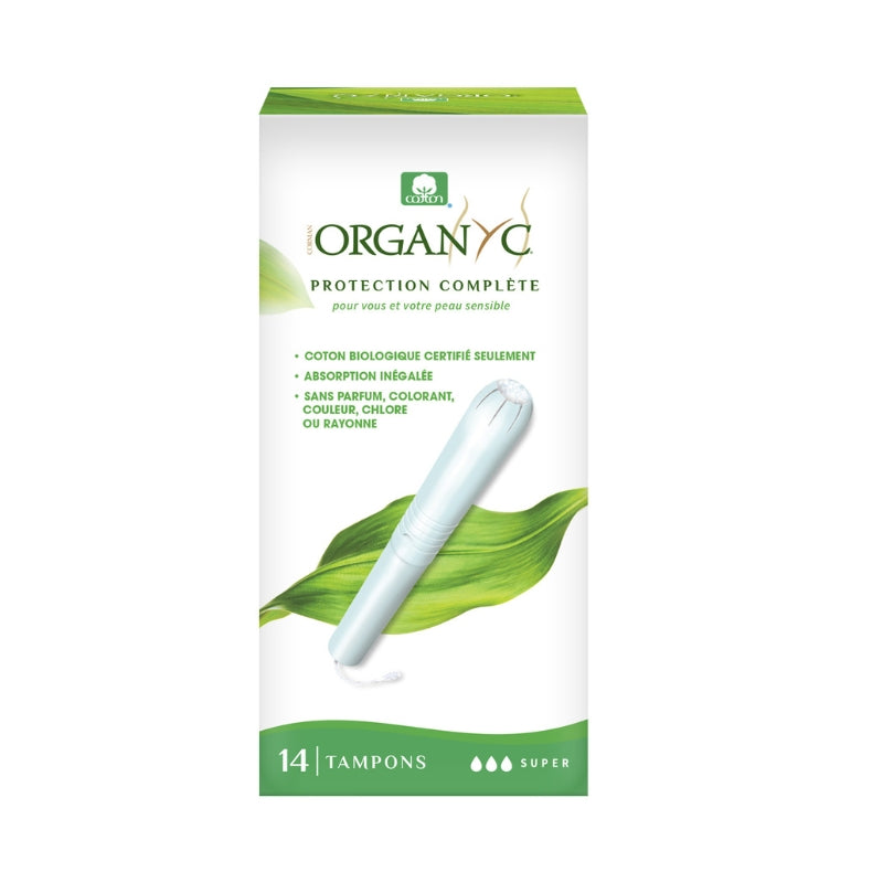 organyc Tampons avec applicateur en carton - Super