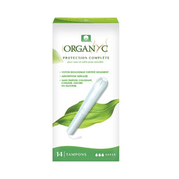 organyc Tampons avec applicateur en carton - Super