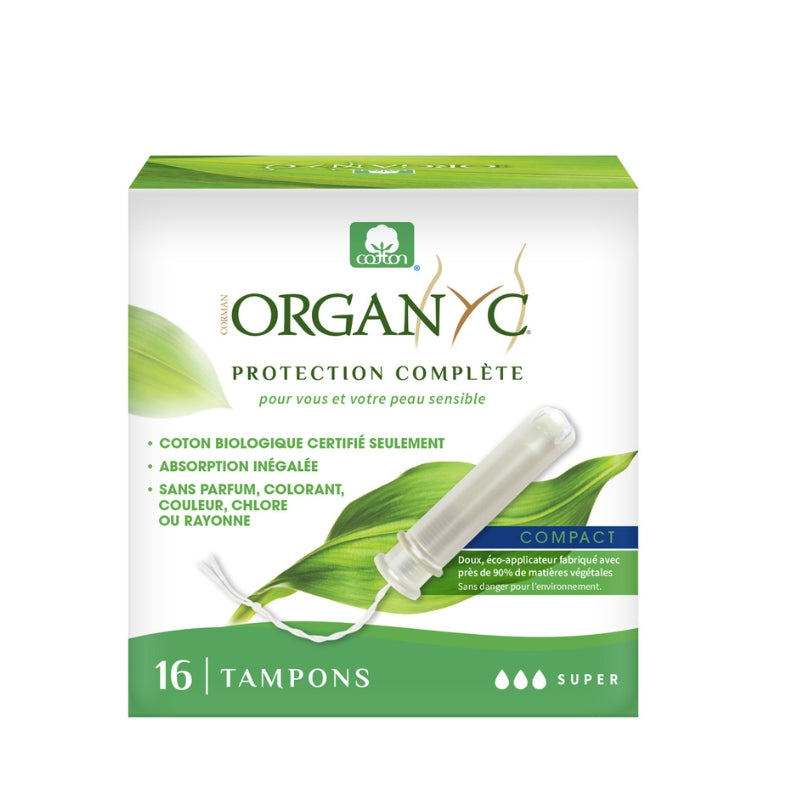 organyc Tampons avec applicateur - Super