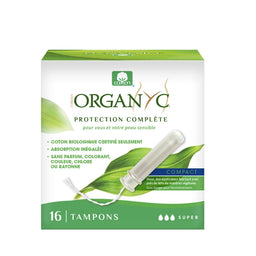 organyc Tampons avec applicateur - Super