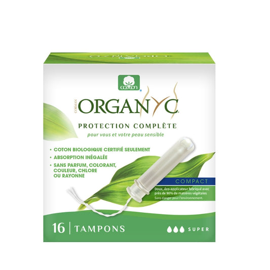 organyc Tampons avec applicateur - Super