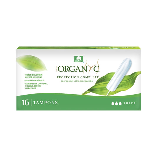 organyc Tampons sans applicateur - Super