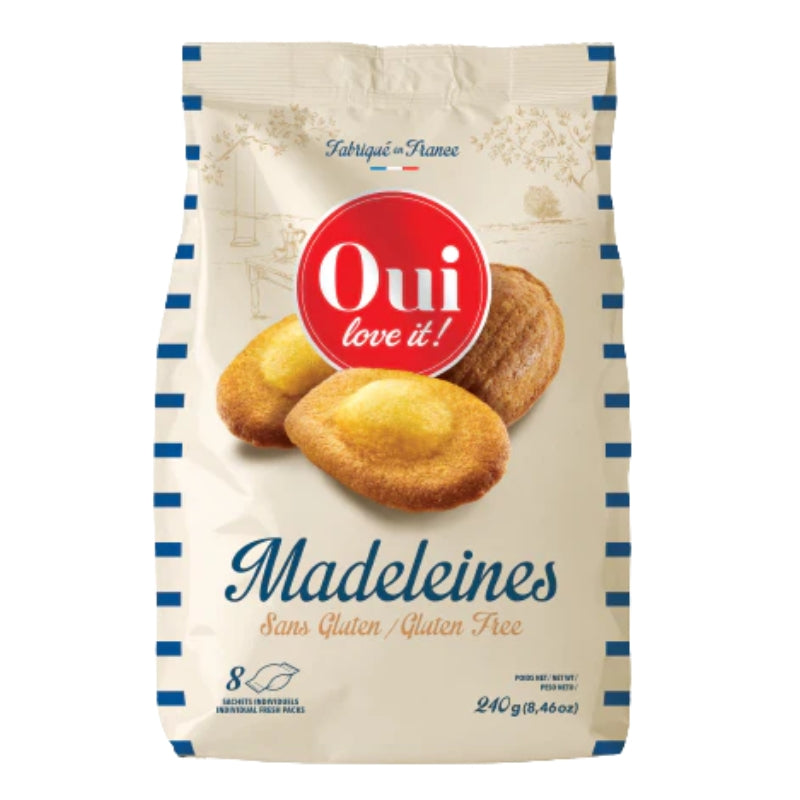 Oui love it! - Madeleines sans gluten - 240 g