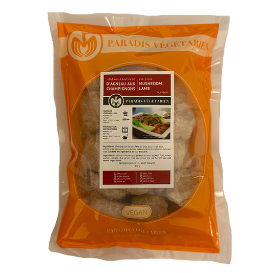 Paradis Végétarien - Agneau végé mix - Champignons - 400 g