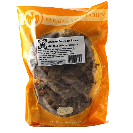 Paradis Végétarien - Poulet végé mix - Général Tao - 400 g