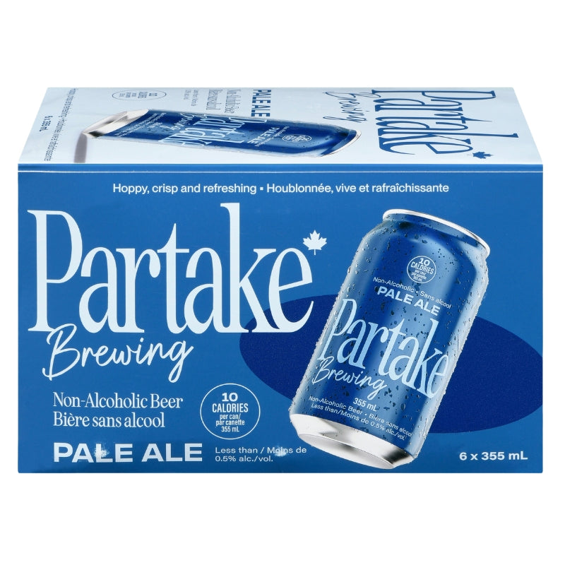 Partake - Bière sans alcool - Pale Ale - 6 X 355 ml