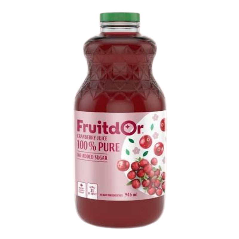 Patience fruit & co - Jus de canneberge pur - 946 ml