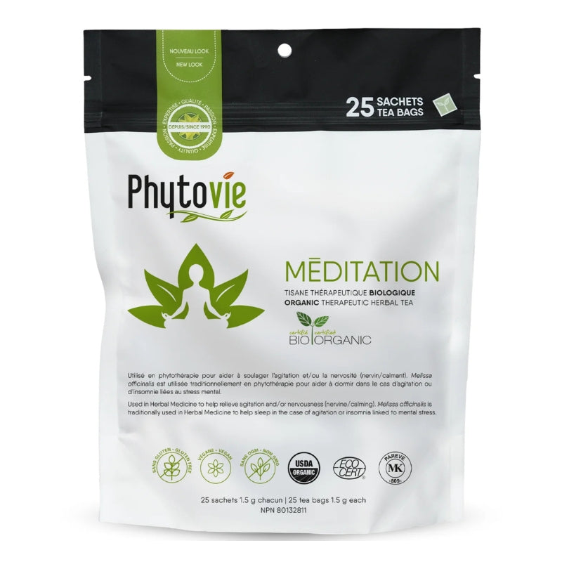 Phytovie - Tisane Méditation bio - 25 sacs