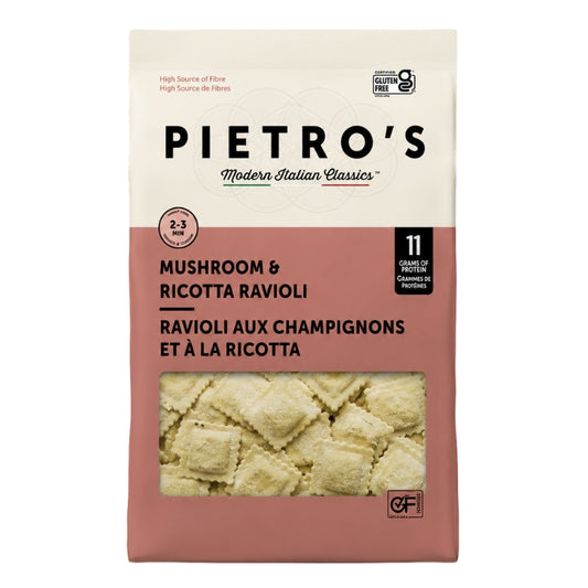 Pietro's - Ravioli - Champignons et ricotta - 300 g