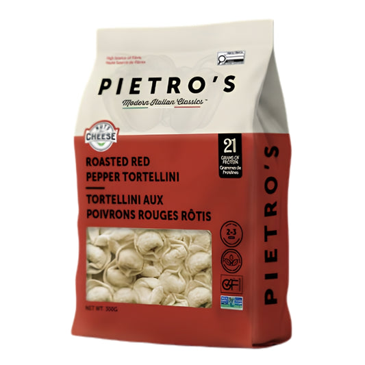 Pietro's - Tortellini végétalien - Poivrons rouges rôtis - 300 g