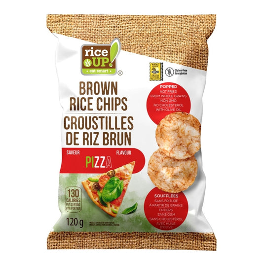 rice up Croustilles de riz brun - Pizza