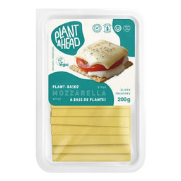 plant ahead Fromage à base de plantes en tranches - Mozzarella