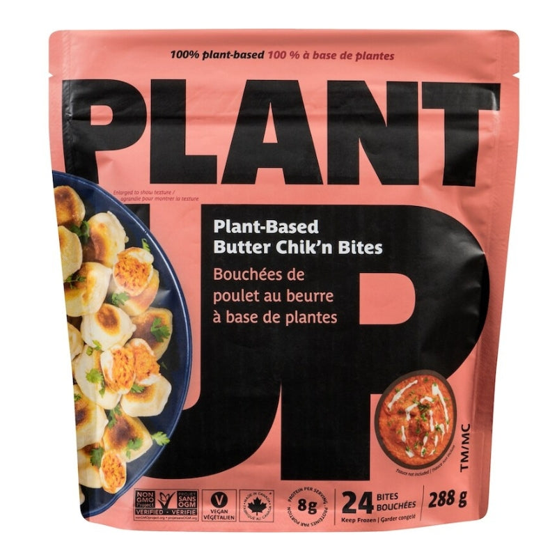 Plant Up - Bouchées à base de plantes - Poulet au beurre - 288 g