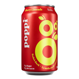 Poppi - Soda - Limonade aux cerises - 355 ml