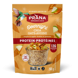 Chia au frigo - Chia-avoine biologique avec Protéines – Érable et pomme