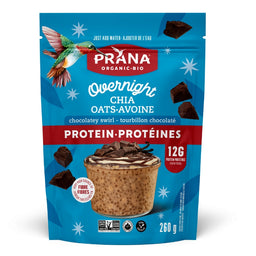 prana Chia au frigo - Chia-avoine biologique avec Protéines – Tourbillon chocolaté 