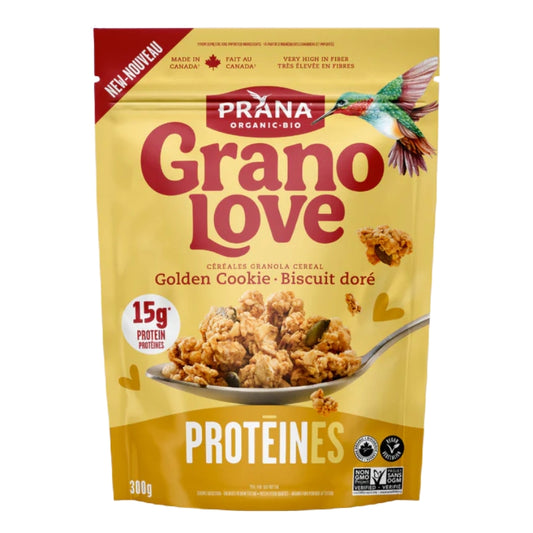Prana - Granola protéines - Biscuit doré - 300 g