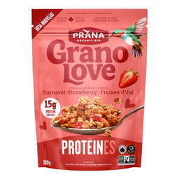 Prana - Granola protéines - Fraises d'été - 300 g