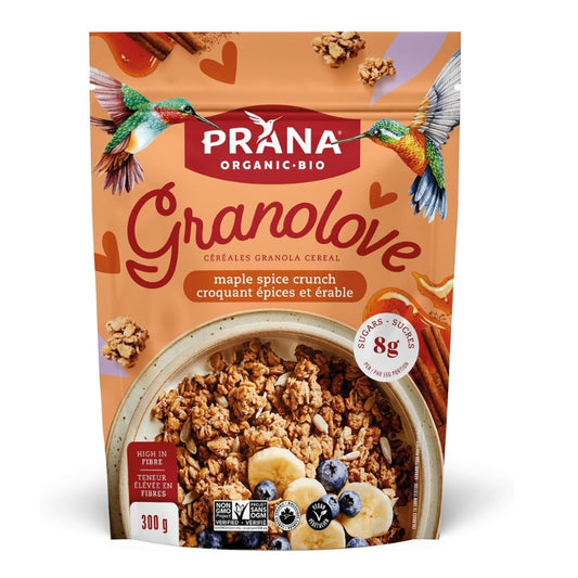 prana Granolove - Croquant Épices Et Érable Bio