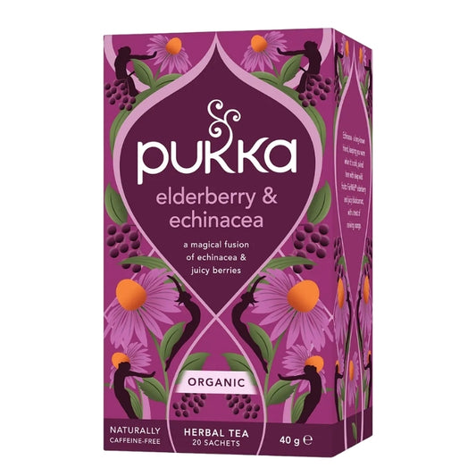 Pukka Tisane - Baie de sureau & échinacée