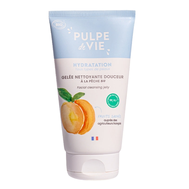 Pulpe de vie Gelée nettoyante douceure - Pêche Bio