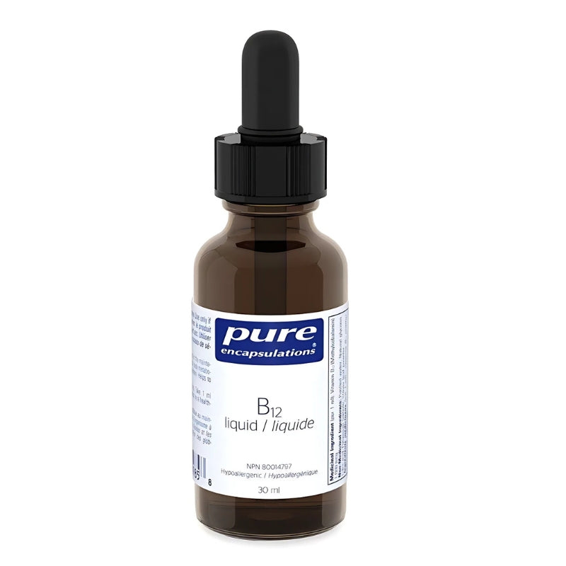  pure encapsulation Vitamine B12 liquide