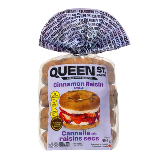 Queen Street Bakery - Bagel - Cannelle & raisins secs - 464 g