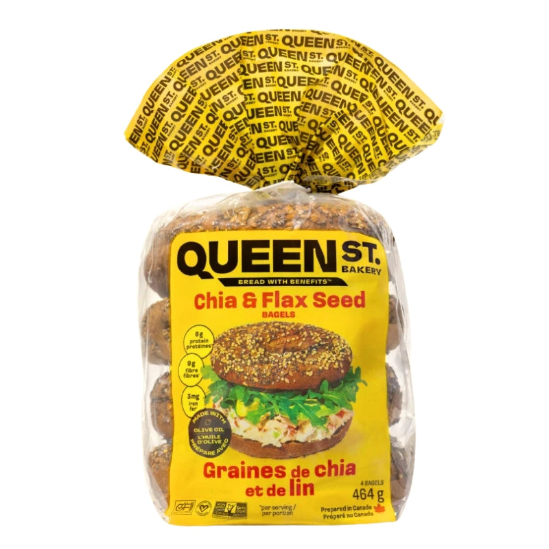 Queen Street Bakery - Bagel - Chia et lin - 464 g