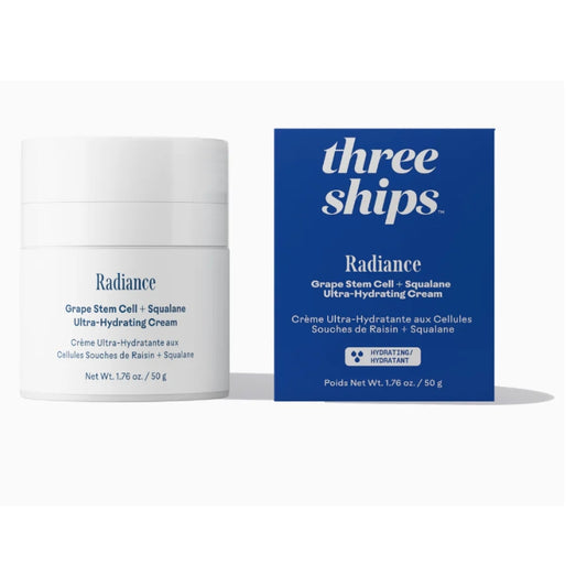 Three ships Radiance Crème Ultra-Hydratante - Raisin + Squalane