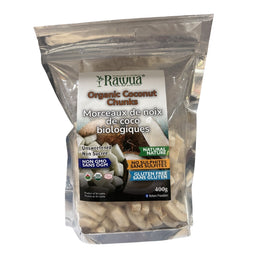 Rawua - Morceaux de noix de coco bio - 400 g
