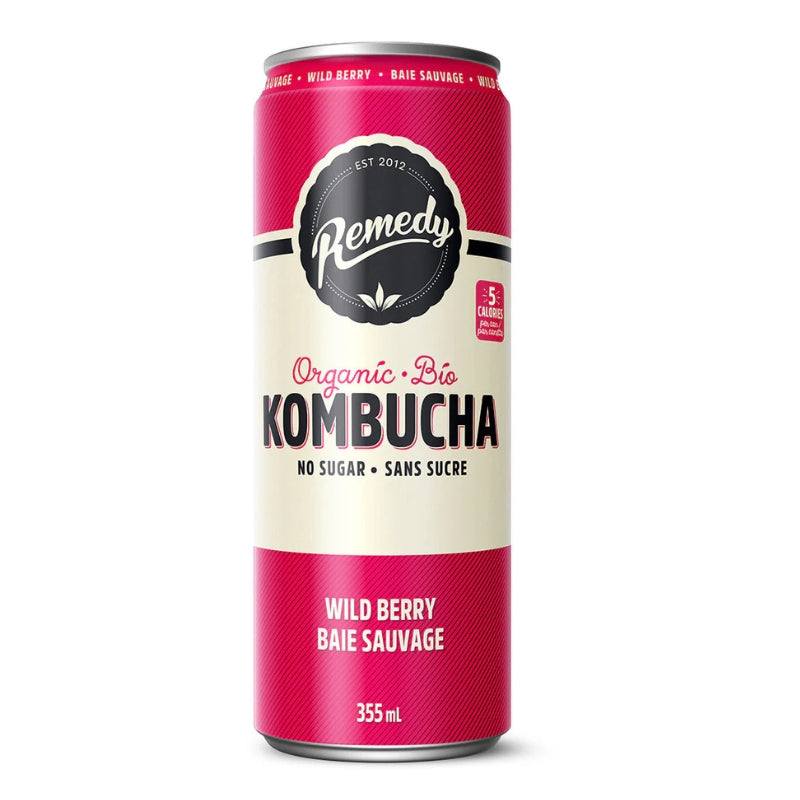 remedy Kombucha Biologique - Baie Sauvage