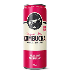 remedy Kombucha Biologique - Baie Sauvage