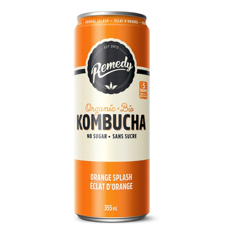 remedy Kombucha Biologique - Éclat d'orange