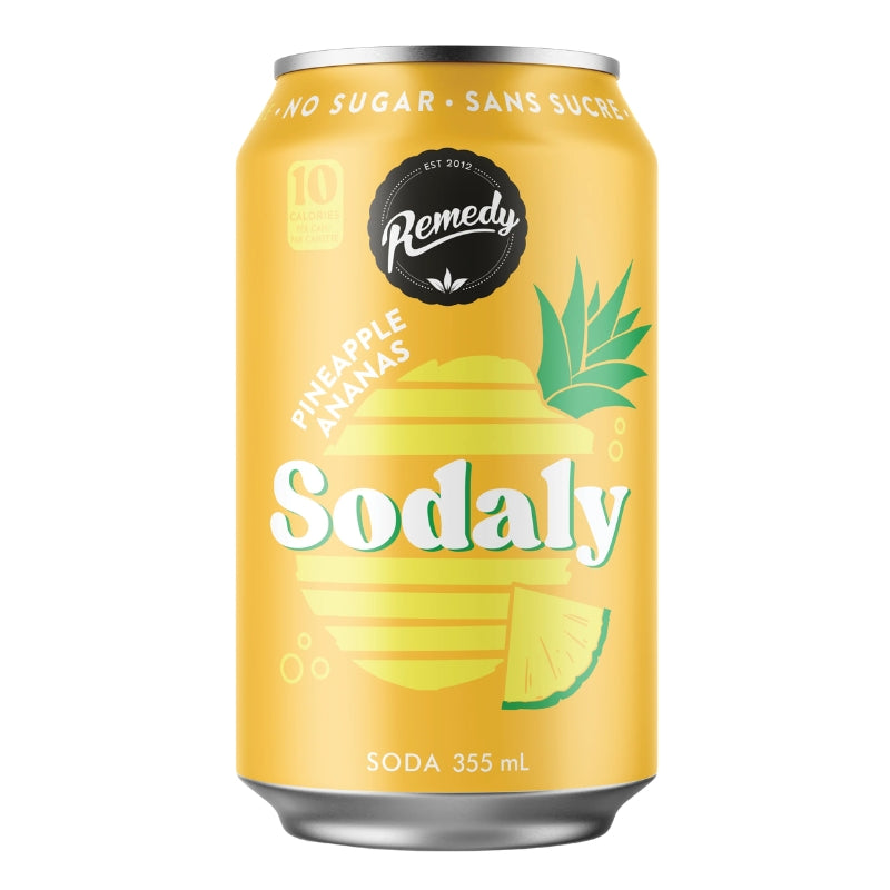 Remedy - SODA - Ananas - 355 ml