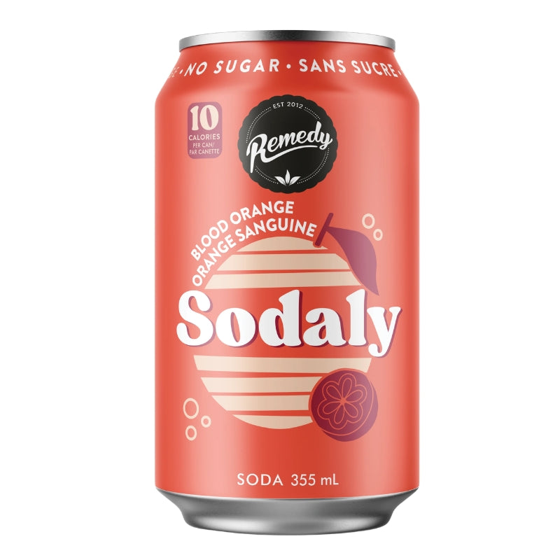 Remedy - SODA - Orange sanguine - 355 ml