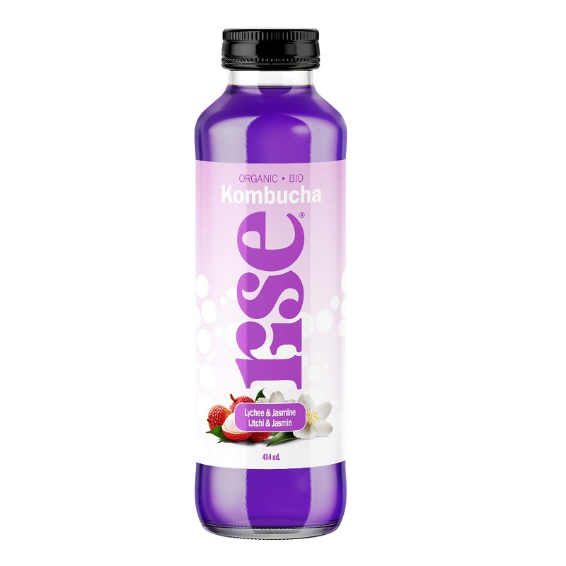 rise Kombucha Litchi & Jasmin