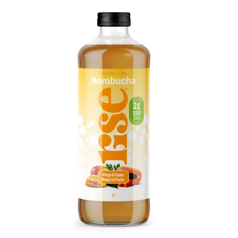 rise Kombucha Mangue & Papaye