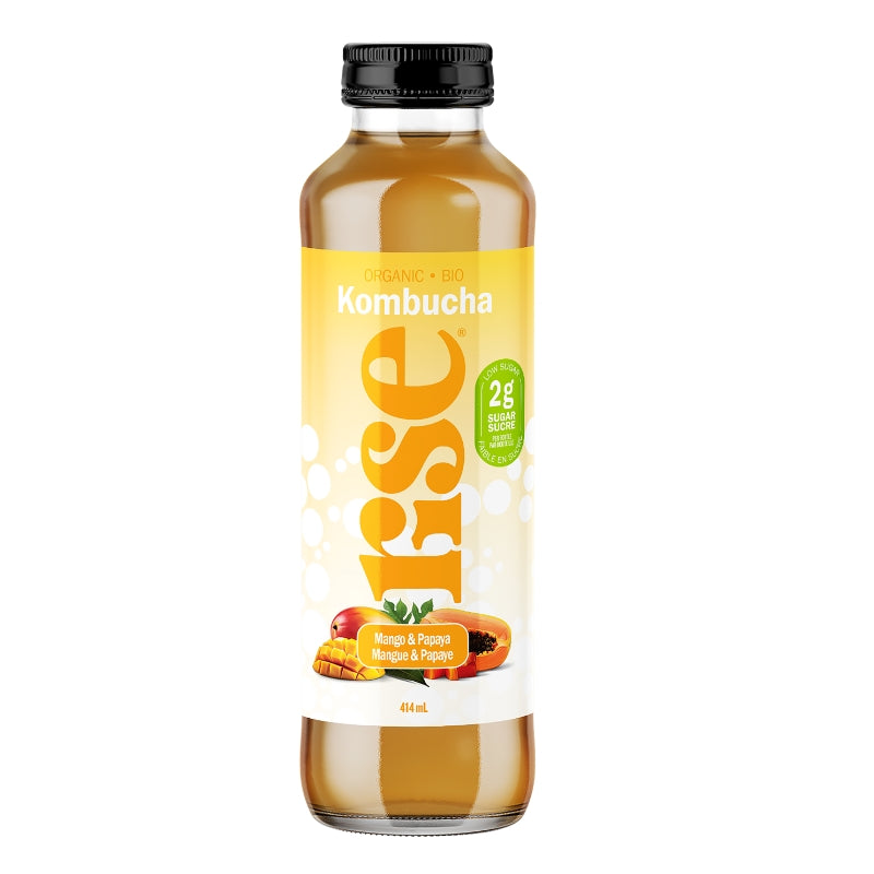 rise Kombucha Mangue & Papaye