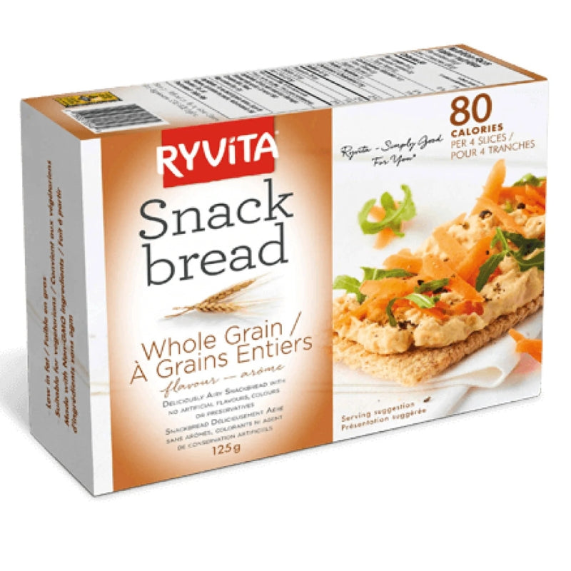 Ryvita - Snack bread craquelins - Grains entiers - 125 g