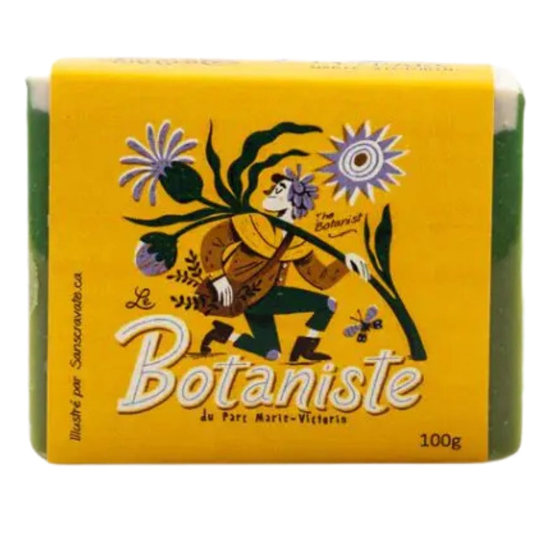 savonnerie des diligences savon le botaniste-magnolia thuya the des bois 100g