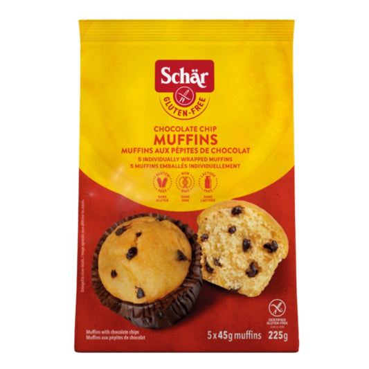 Schar - Muffins - pépites de chocolat - 225 g