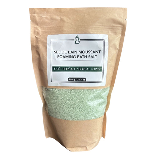 Signature Beauregard - Sel de bain moussant - Forest Boréal - 700 g