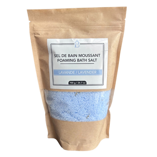 Signature Beauregard - Sel de bain moussant - Lavande - 700 g