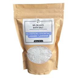 Signature Beauregard - Sel de bain - Sel d'Epsom & Lavande - 700 g