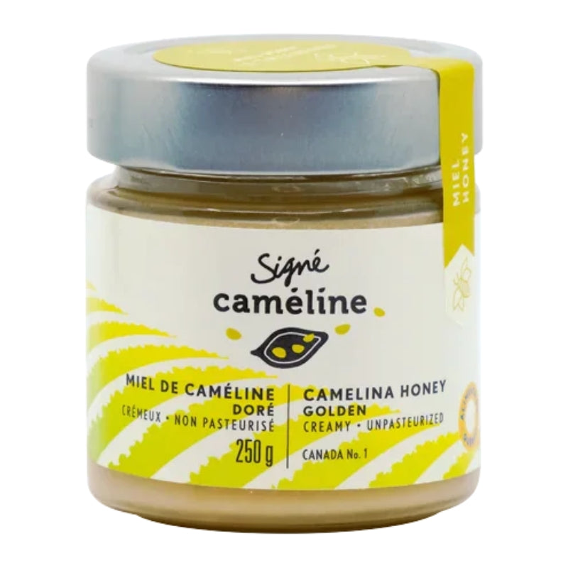 signe cameline miel de cameline - cremeux