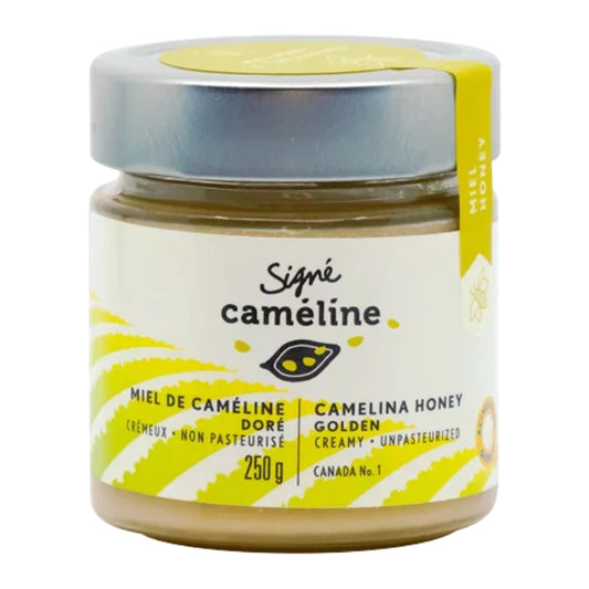 signe cameline miel de cameline - cremeux